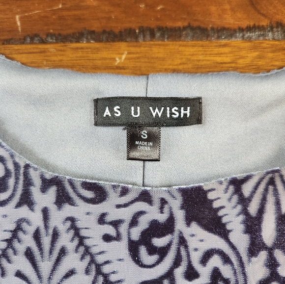 Dress Velvet Embossed Small Bodycon - Picture 4 of 5